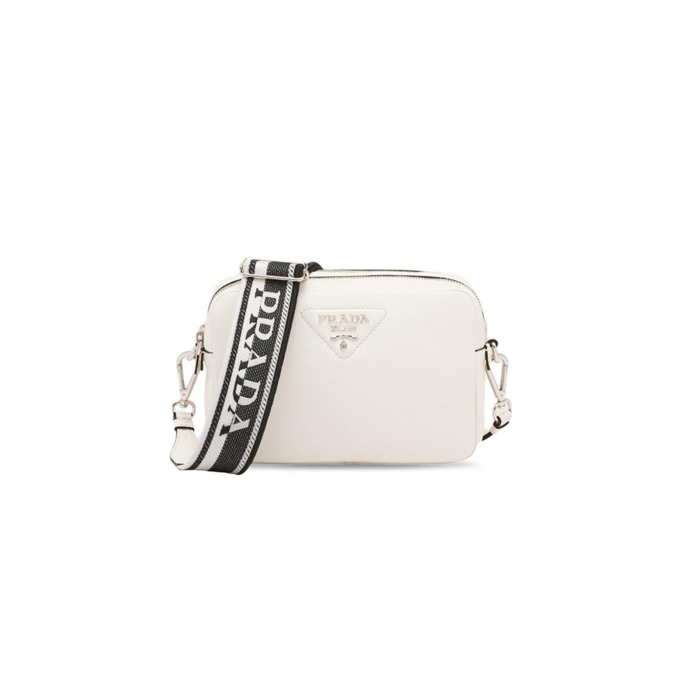 PRADA LEATHER CROSSBODY SHOULDER BAG 1BH192 (19*12*6cm)